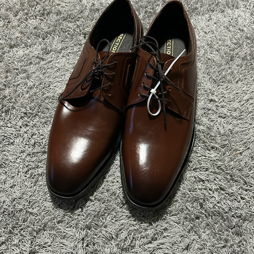 Brown Sectionsx Size 10m Made In Brazil Leather Upper.
